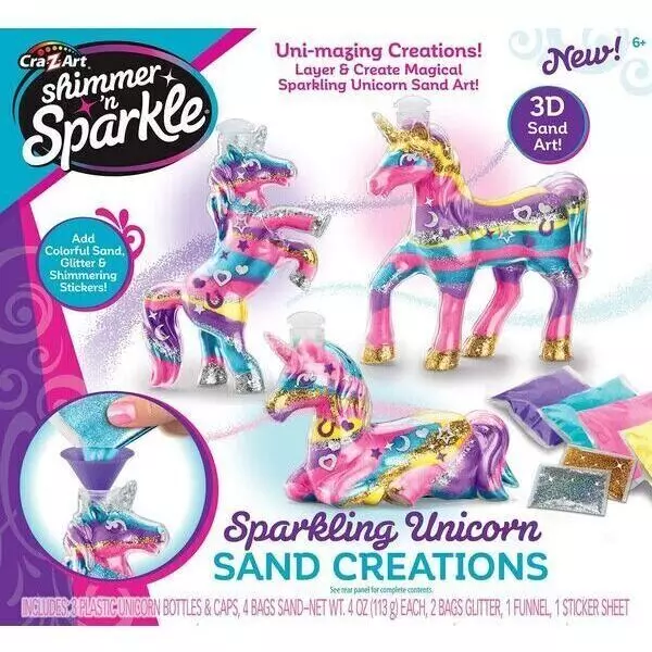 Shimmer and Sparkle: Set nisip decor - unicorn