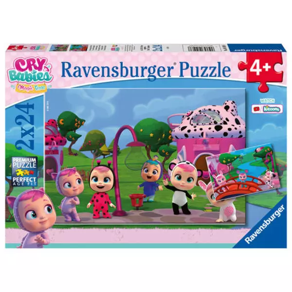 Ravensburger: Cry Babies - puzzle 2 x 24 piese