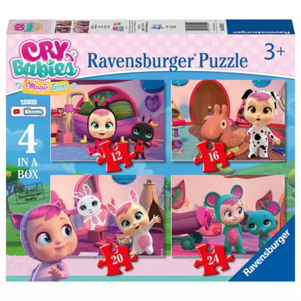 Ravensburger: Cry Babies - puzzle 4-în-1