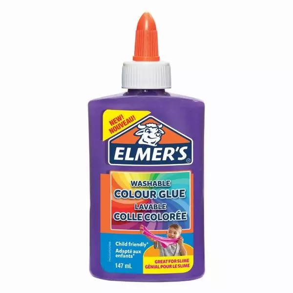 Elmer's: Adeziv opalescent, 147 ml - violet