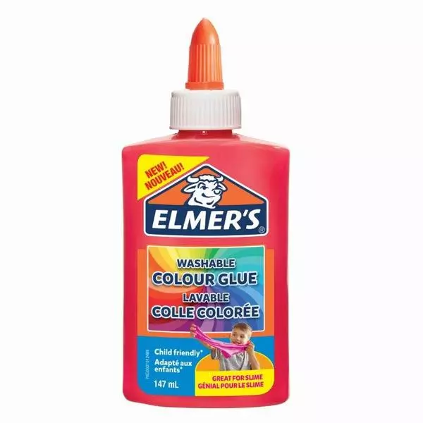 Elmer's: Adeziv opalescent, 147 ml - roz