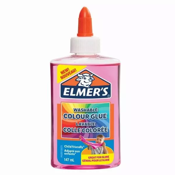 Elmer's: Adeziv transparent, 147 ml - roz