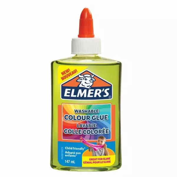 Elmer's: transzparens ragasztó, 147 ml - zöld