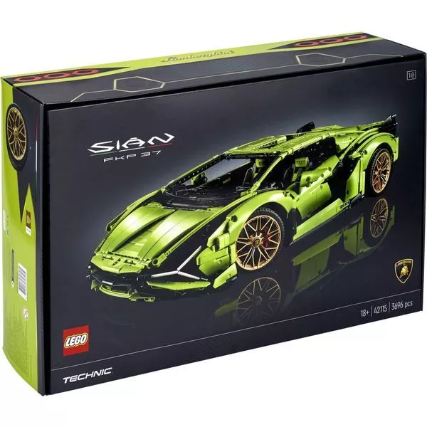 LEGO Technic: Lamborghini Sián FKP 37 42115 - CSOMAGOLÁSSÉRÜLT