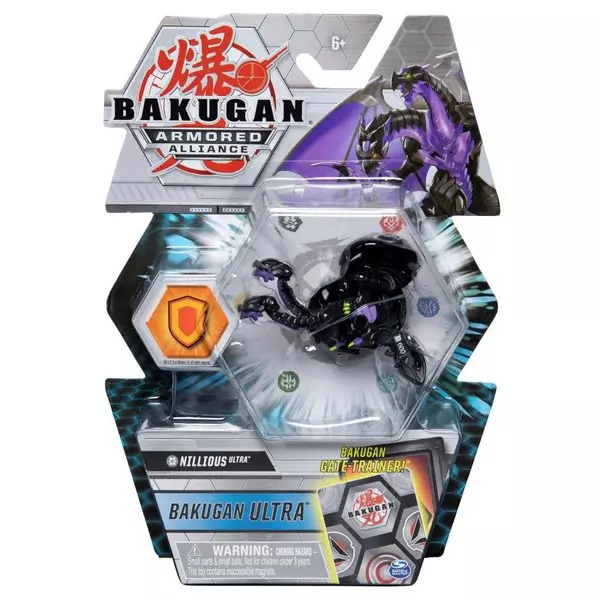 Bakugan Armored Alliance: Nillious Ultra - fekete
