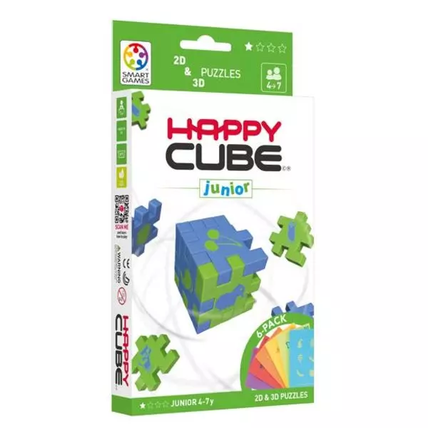 Smart Games: Happy Cube Junior: 6 darabos készlet