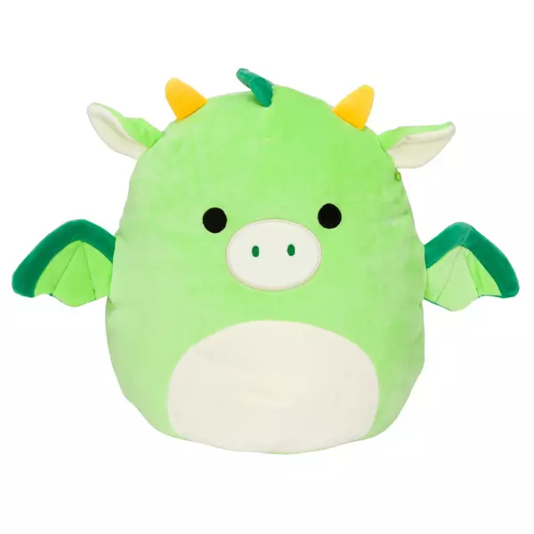 Squishmallows: Dexter, dragonul verde - jucărie de pluș 20 cm