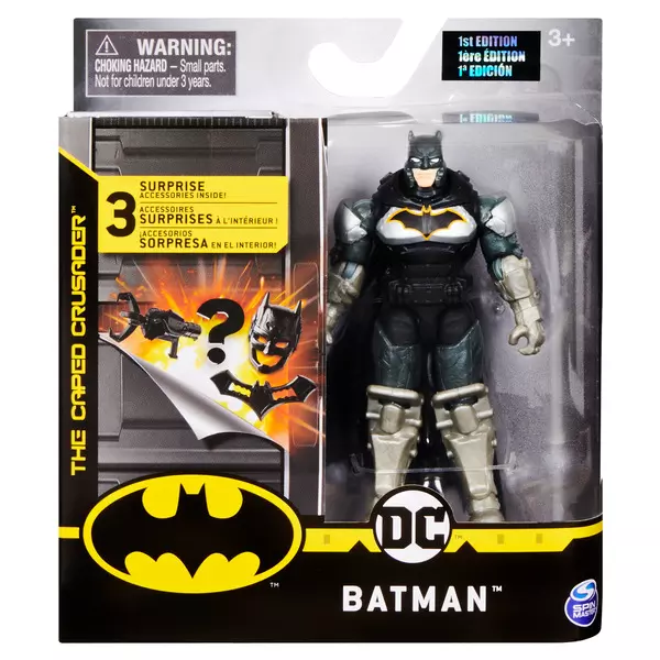 DC Batman: Batman akciófigura taktikai ruhában, 10 cm