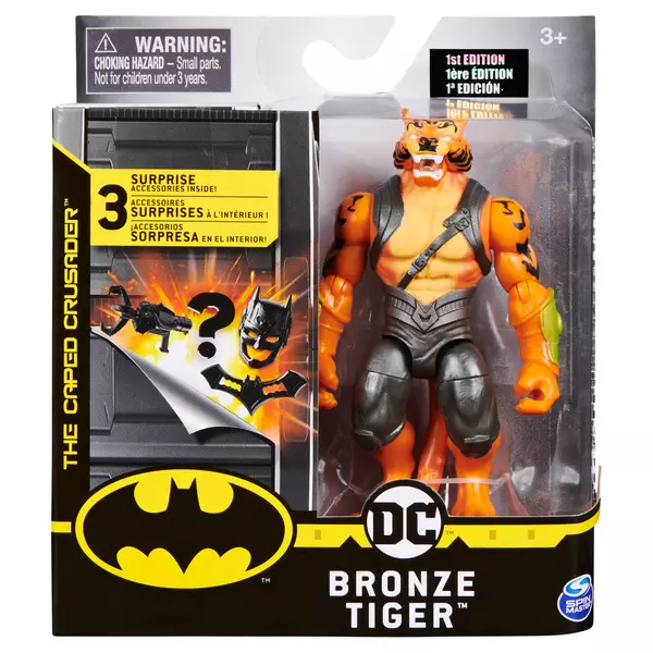 DC Batman: Figurină de acțiune Bronze Tiger - 10 cm