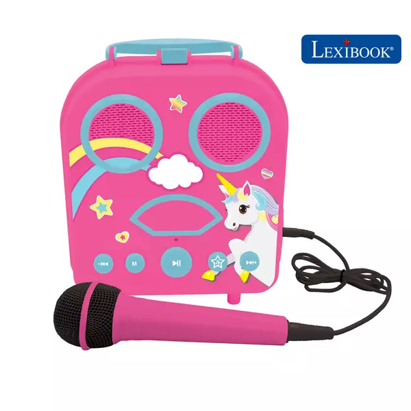 Lexibook: Karaoke portabil - unicorn