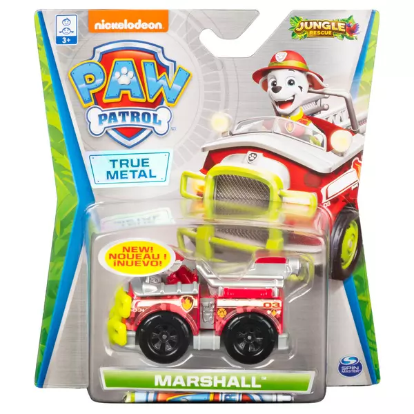 Paw Patrol: Jungle Rescue - Camionul de pompier metalic a lui Marshall