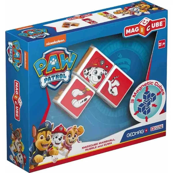 Geomag: MagiCube Paw Patrol Set de construcție magnetic - Marshall