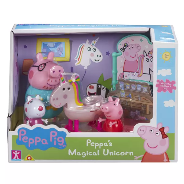 Peppa Pig: Unicornul magic - set de joacă cu 3 figurine