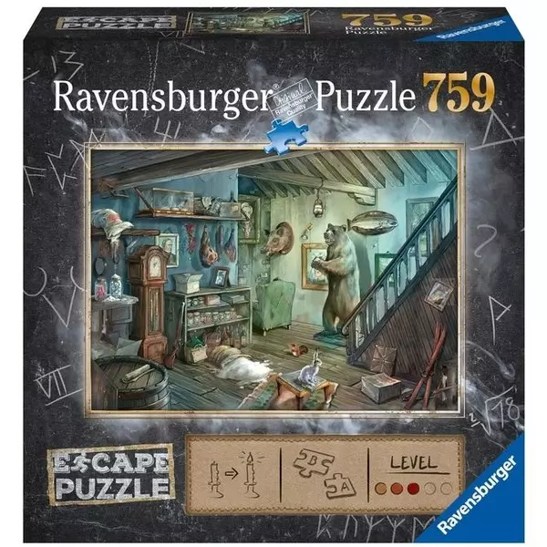 Ravensburger: Kijárat a mágikus pincéből 759 darabos Exit puzzle