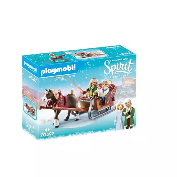 Playmobil: Spirit III - Plimbare cu sania 70397