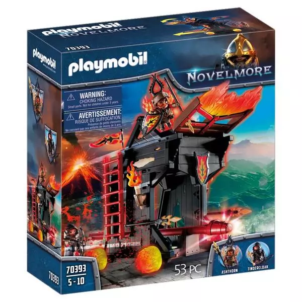 Playmobil: Burnham tüzes faltörő kosa 70393