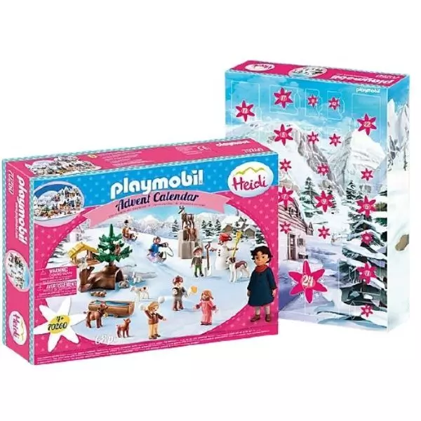 Playmobil: Adventi naptár - Heidi téli világa 70260
