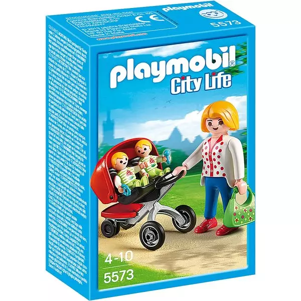 Playmobil: Anya ikerbabakocsival 5573