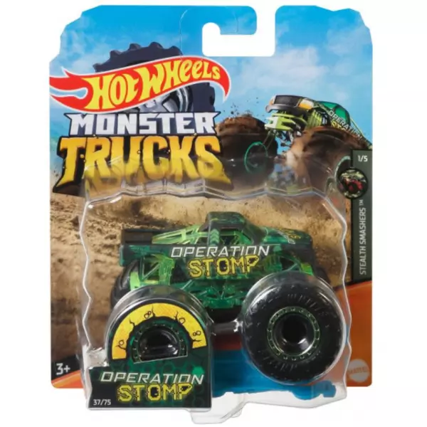 Hot Wheels Monster Trucks: Operation Stomp Transport kisautó