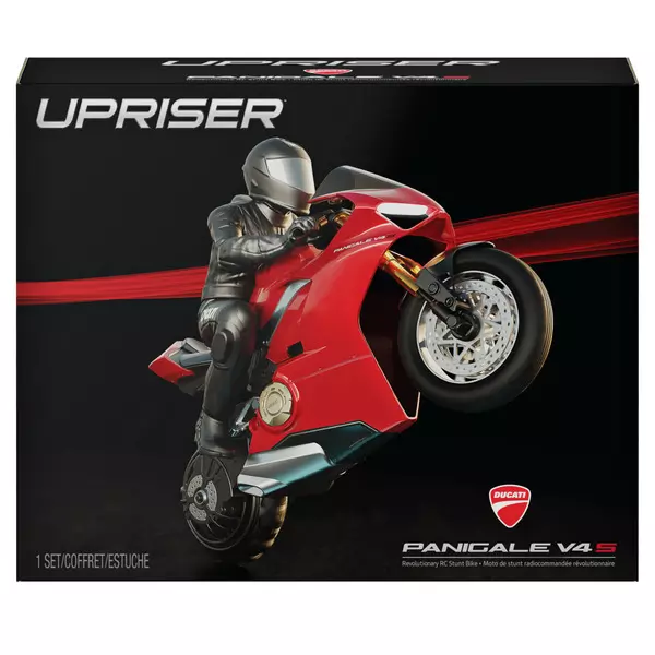 Ducati RC: Motocicletă Upriser controlată de la distanță, replică 1:6 - roșu