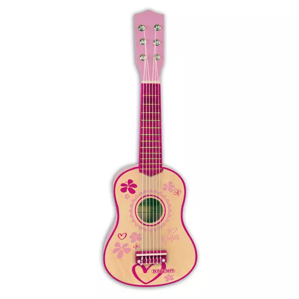 Bontempi: chitară din lemn - 55 cm, fetișcană 