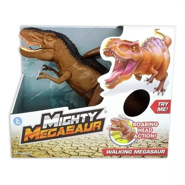 Mighty Megasaur: Dinozaur T-Rex cu lumini și sunet