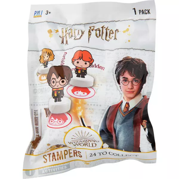 Harry Potter: Figurină ștampilă în pachet surpriză - 1 buc, 24 de tipuri