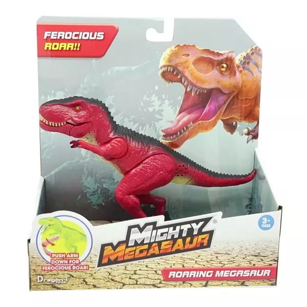 Dragoni: Hatalmas megasaurusok - Világító és hangot adó T-Rex, 20 cm