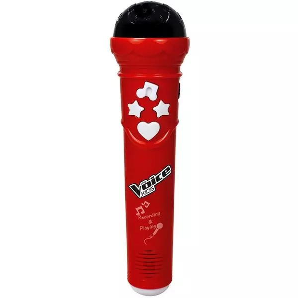 The Voice Kids: microfon cu funcție de înregistrare, control al volumului