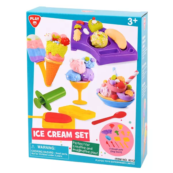 Set de plastilină - Creează înghețată