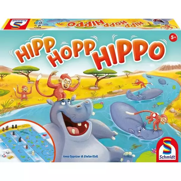 Hipp-Hopp-Hippo - joc de societate cu instrucțiuni în lb. maghiară