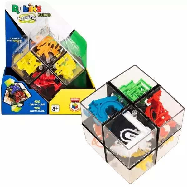 Perplexus: Rubiks Hybrid cub de cursă de obstacole - 2 x 2