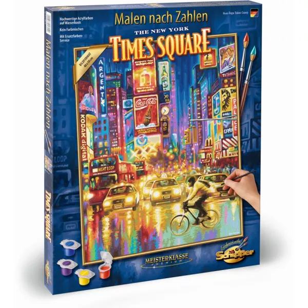 Schipper: Festés számok szerint - New York Time Square, 40 x 50 cm