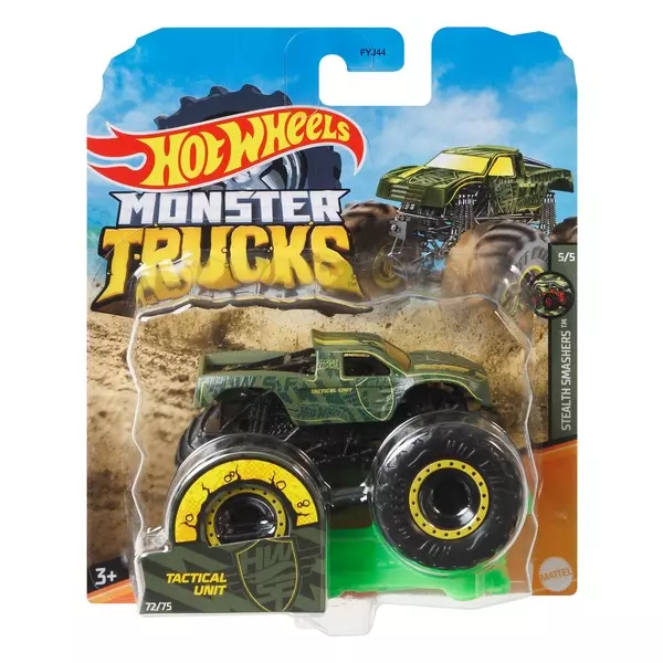 Hot Wheels Monster Trucks: Tactical Unit kisautó
