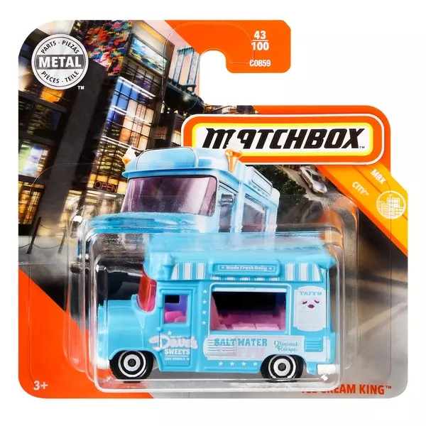 Matchbox: Mașinuță MBX City Ice Cream King