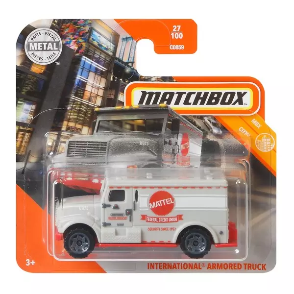 Matchbox: MBX City International Armored Truck kisautó