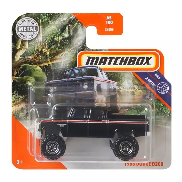 Matchbox: MBX Jungle -1968 Dodge D200 kisautó
