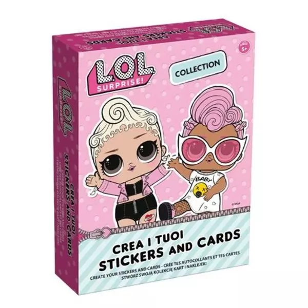 L.O.L. Surprise: Abțibilduri și cartonașe de colecție