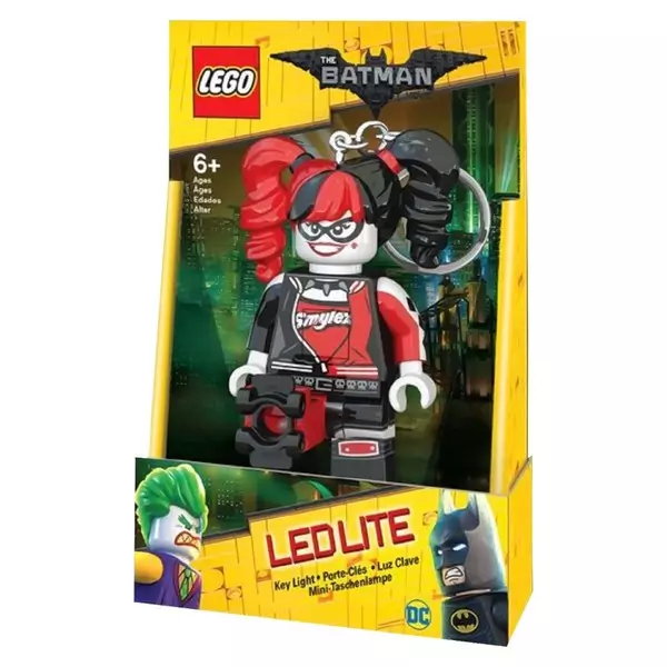 Lego Batman: Harley Quinn világítós kulcstartó