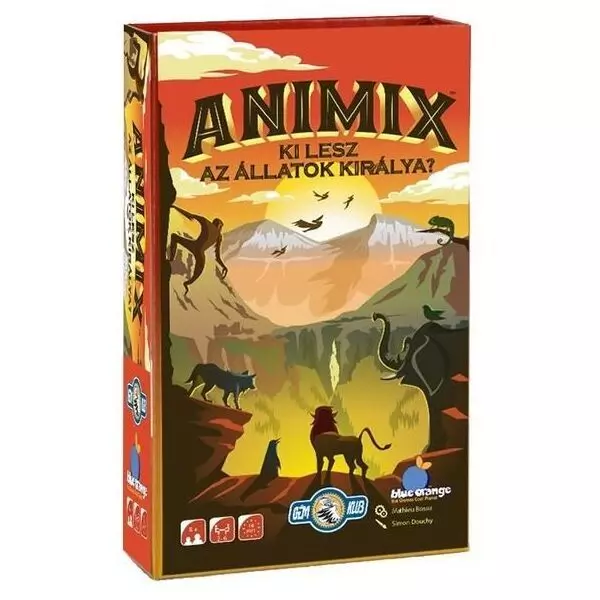 Animix: Ki lesz az állatok királya? társasjáték
