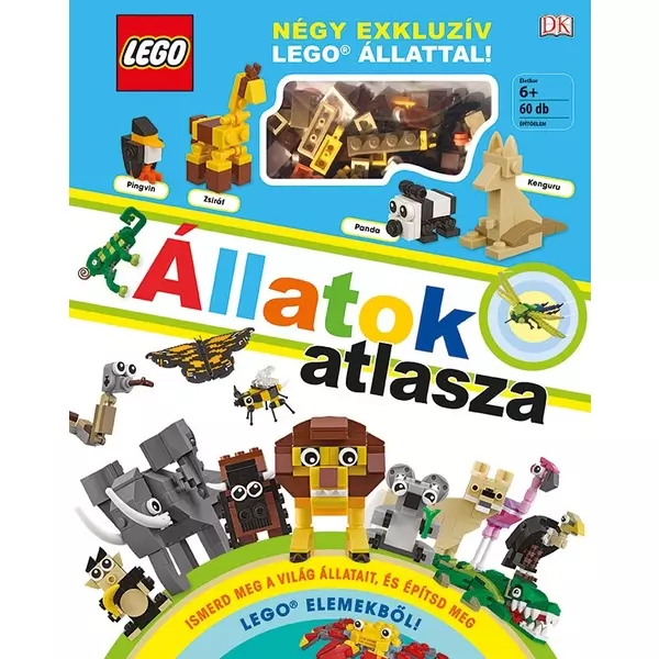 LEGO Állatok atlasza - négy exkluzív LEGO állat modelljével