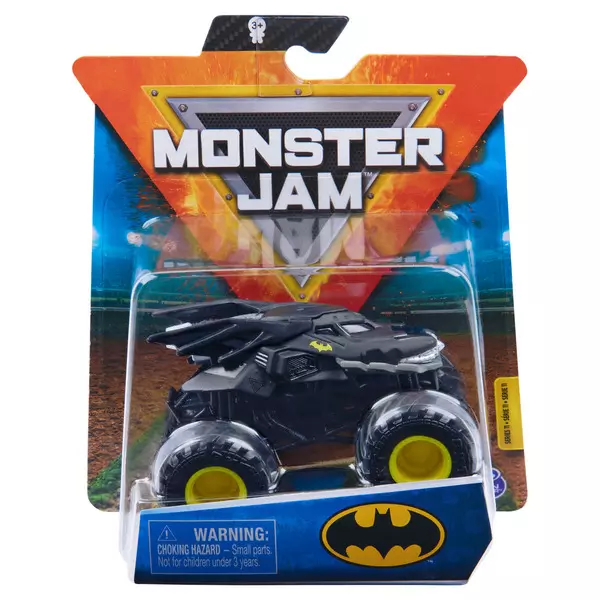 Monster Jam: Mașinuță Batman cu brățară silicon