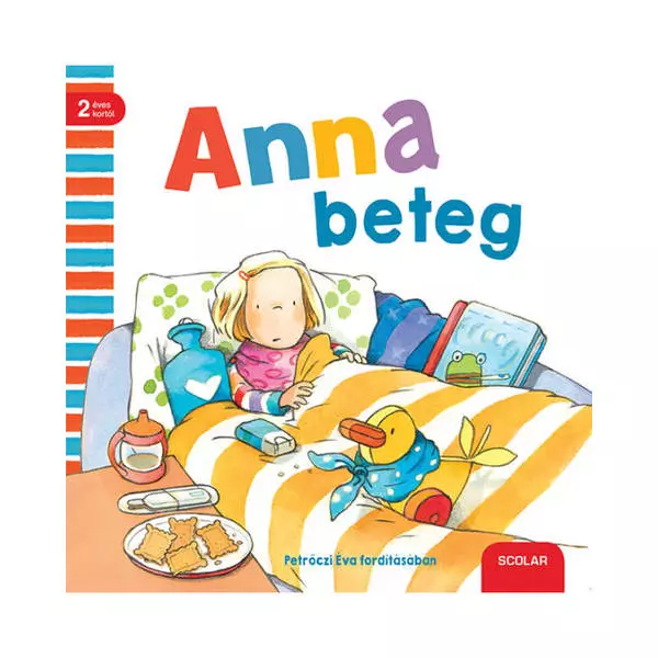Anna este bolnavă - carte în lb. maghiară