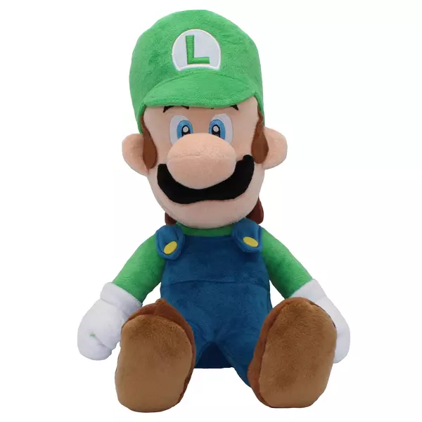 Nintendo Super Mario: Luigi plüssfigura - 24 cm
