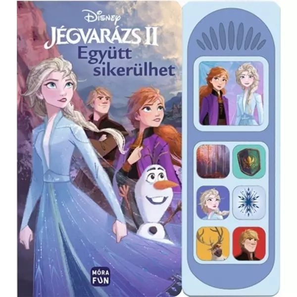 Disney: Frozen 2 - Putem reuși împreună - carte pentru copii în lb. maghiară