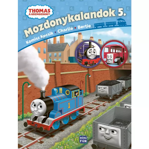 Locomotiva Thomas: Aventurile locomotivelor 5. - carte pentru copii în lb. maghiară