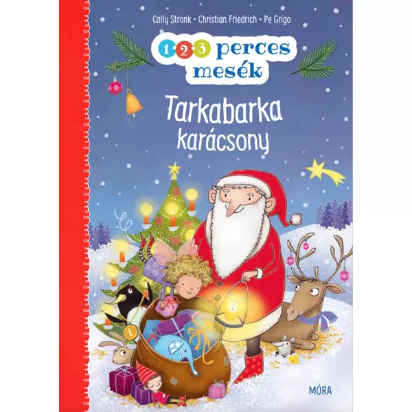 Povești colorate de crăciun (povești de 1-2-3 minute) - carte pentru copii în lb. maghiară