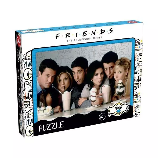 Friends: Puzzle cu 1000 piese - Milkshake