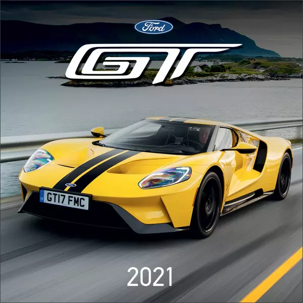 Falinaptár lemez: Ford GT - nagy