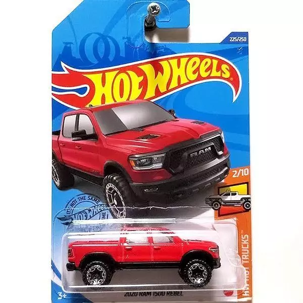 Hot Wheels: Mașinuță 2020 RAM 1500 Rebel - roșu 